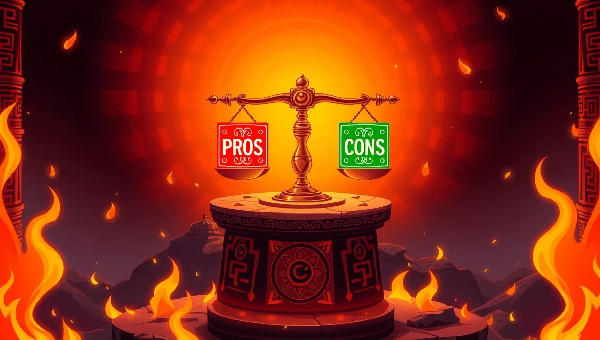 Advantages and disadvantages of Aztec Fire 2